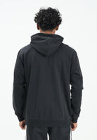 ADIDAS ORIGINALS Felpa con cappuccio Adicolor Classics 3-Stripes nera da uomo IM2088  ADIDAS ORIGINALS 
