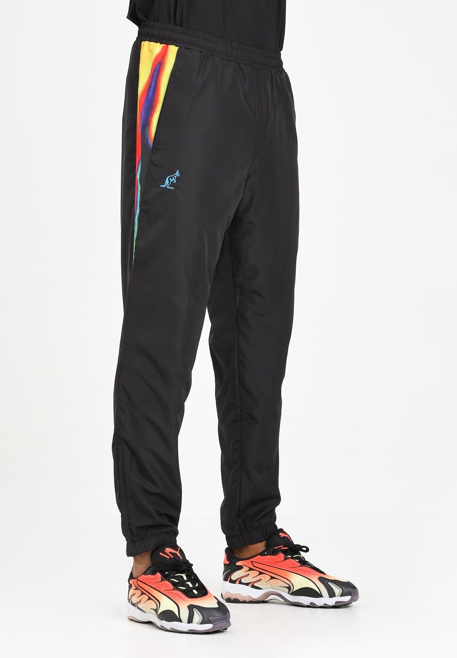 AUSTRALIAN Pantalone sportivo Fuel "V" nero da uomo ARUPA0018FUEL01 003 AUSTRALIAN 