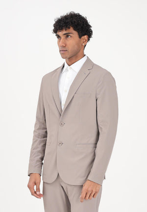 ARMANI EXCHANGE Giacca monopetto beige da uomo 8NZG49ZNYZZ U6107 ARMANI EXCHANGE 
