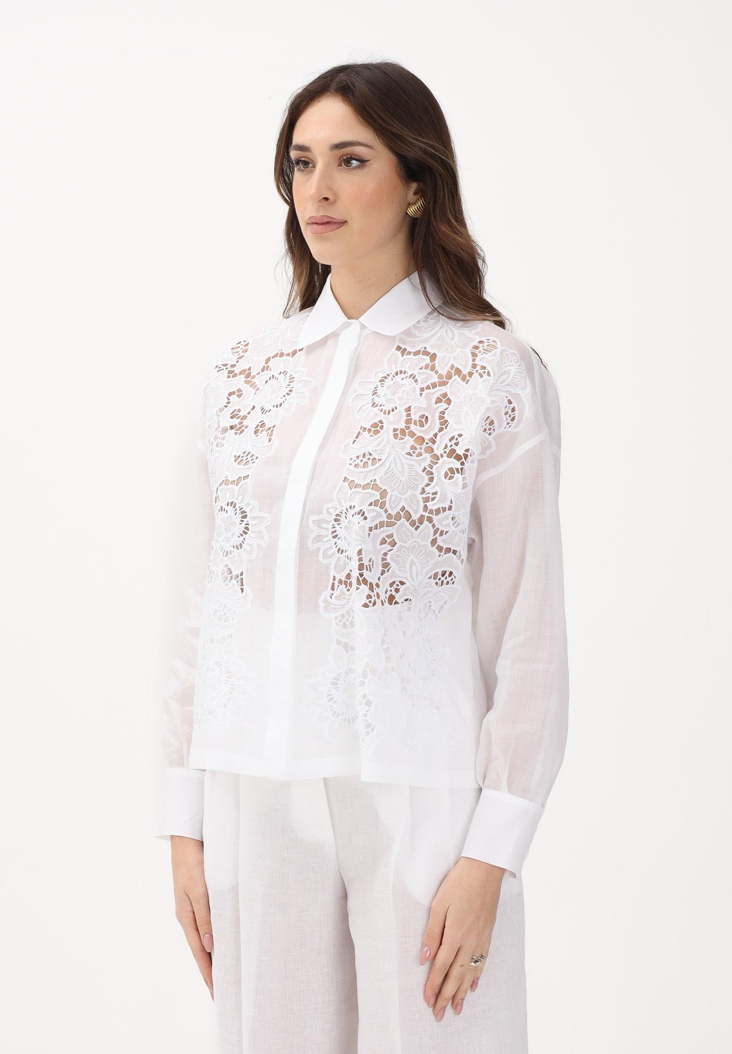 MAX MARA Camicia a manica lunga MSTCALI bianca da donna 2616111012600 031 MAX MARA 