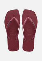 HAVAIANAS Infradito Havaianas Square Logo Metallic bordeaux da donna 4148257 9339 HAVAIANAS 