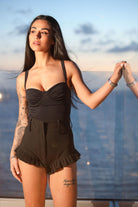 SANTAS Costume intero Isla nero da donna ISLA NERO SANTAS 