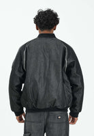 ADIDAS ORIGINALS Giubbotto di jeans in denim nero da uomo JY2796  ADIDAS ORIGINALS 