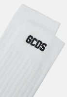 GCDS Calzini (3 paia) bianchi da uomo con ricamo logo A2EU3801UW2 10 GCDS 