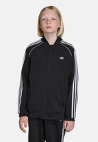ADIDAS ORIGINALS Felpa con zip SST nera per bambino e bambina KE2856 . ADIDAS ORIGINALS 