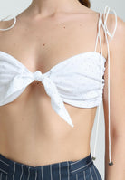 SANTAS Top ICE CREAM bianco da donna PV25014 BIANCO SANTAS 