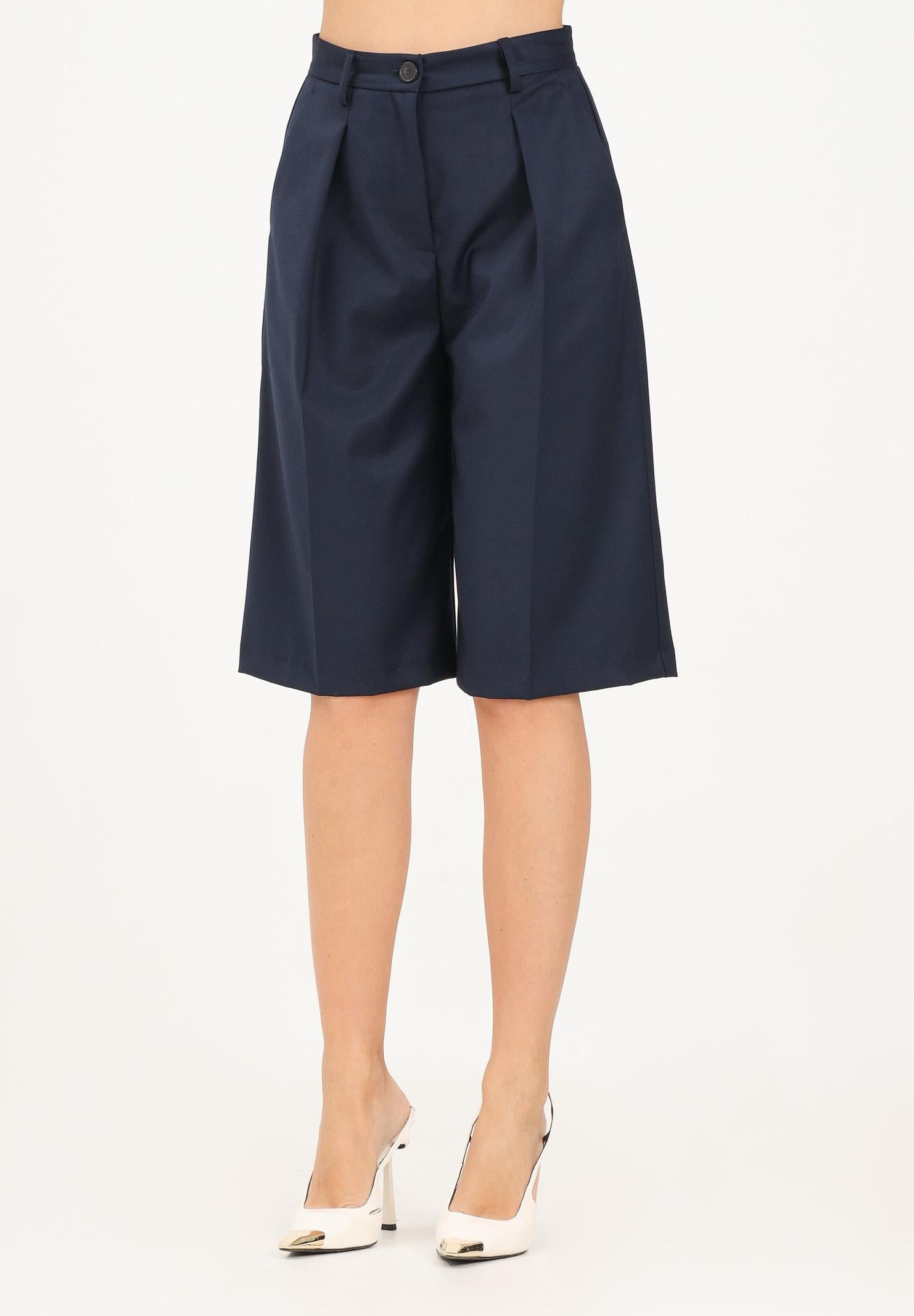 VICOLO Bermuda blu da donna TF1136 BL VICOLO 