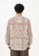 JUST CAVALLI Camicia a manica lunga multicolore da uomo con stampa ornamentale 80OAL210NS776 774 JUST CAVALLI 