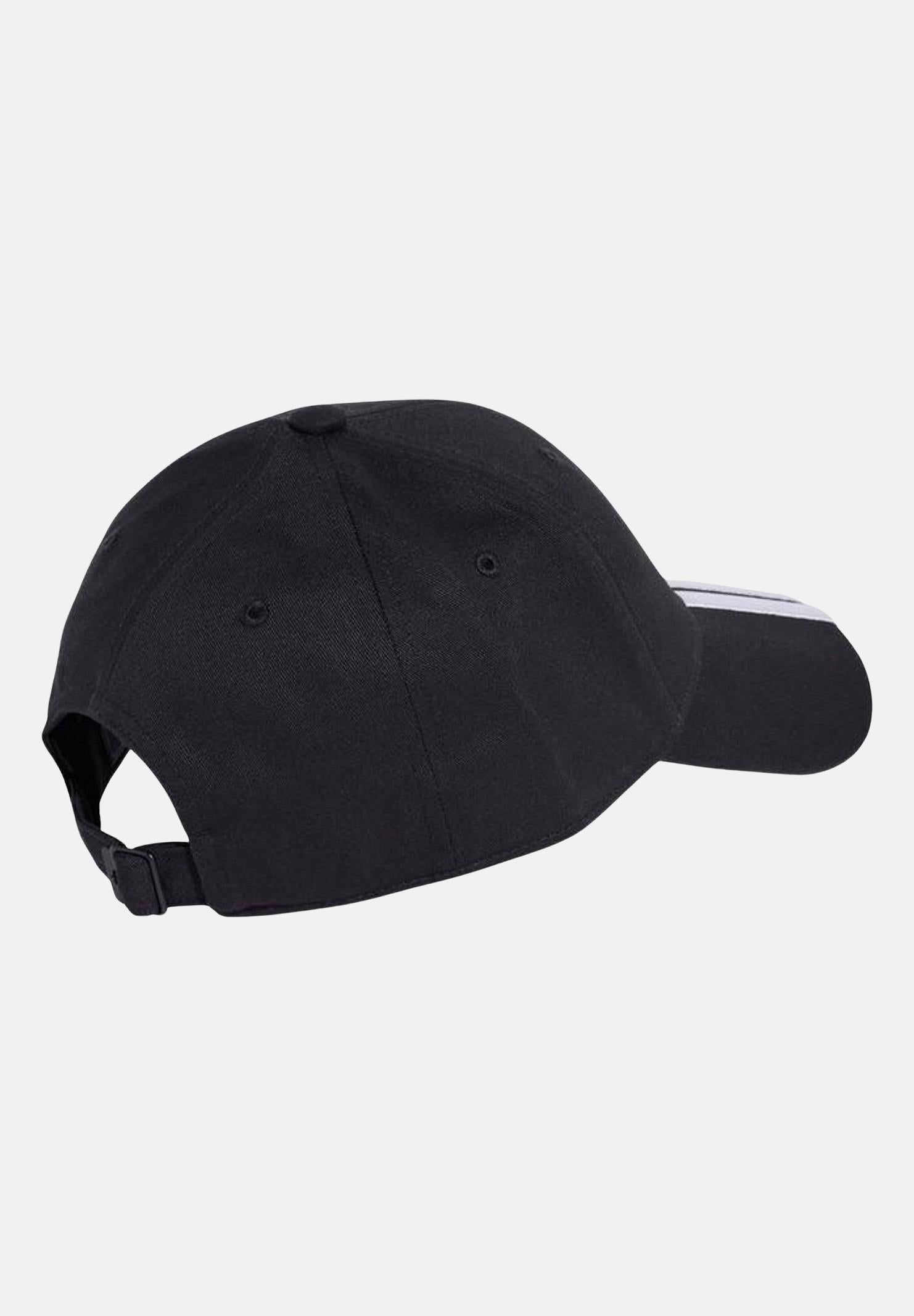 Cappello con visiera 3-Stripes New Logo nero per uomo e donna JG1072  ADIDAS PERFORMANCE 