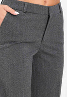 ONLY Pantalone elegante grigio da donna 15357615 DarkGreyMel ONLY 
