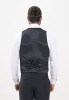 PATRIZIA PEPE Gilet nero da uomo 5S0746A590 K103 PATRIZIA PEPE 