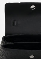ARMANI EXCHANGE Borsa a mano nera da donna con logo all-over XW001223AF15774 UC001 ARMANI EXCHANGE 