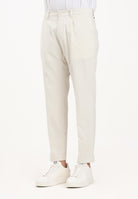 GOLDEN CRAFT Pantalone Alfio panna da uomo GC1PFW25266863 A014 GOLDEN CRAFT 
