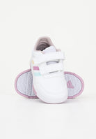 ADIDAS ORIGINALS Sneakers Tensaur Hook and Loop bianche da neonato GW6467 . ADIDAS PERFORMANCE 