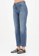 ELISABETTA FRANCHI Jeans skinny in denim da donna con logo embossed PJ07N56E2 192 ELISABETTA FRANCHI 