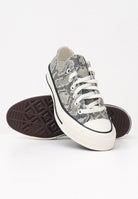 CONVERSE Sneakers Chuck 70 Faux Snakeskin Low Top animalier da donna A13434C . CONVERSE 