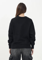 N21 Felpa girocollo nera per donna, ragazzi e bambini con il logo "N°21" stampato N21A23N0154 0NC16 N21 