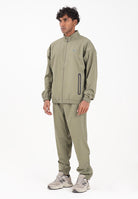 LACOSTE Tuta verde da uomo in taffetà WH4763 E9F LACOSTE 