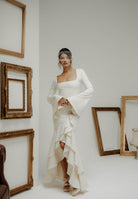 SANTAS Gonna lunga ÉLAN panna da donna PV2606 PA SANTAS 