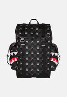 SPRAYGROUND Zaino GRAY PEEKING CHARACTER CHECK MONTE CARLO nero per uomo e donna 910B8909NSZ . SPRAYGROUND 