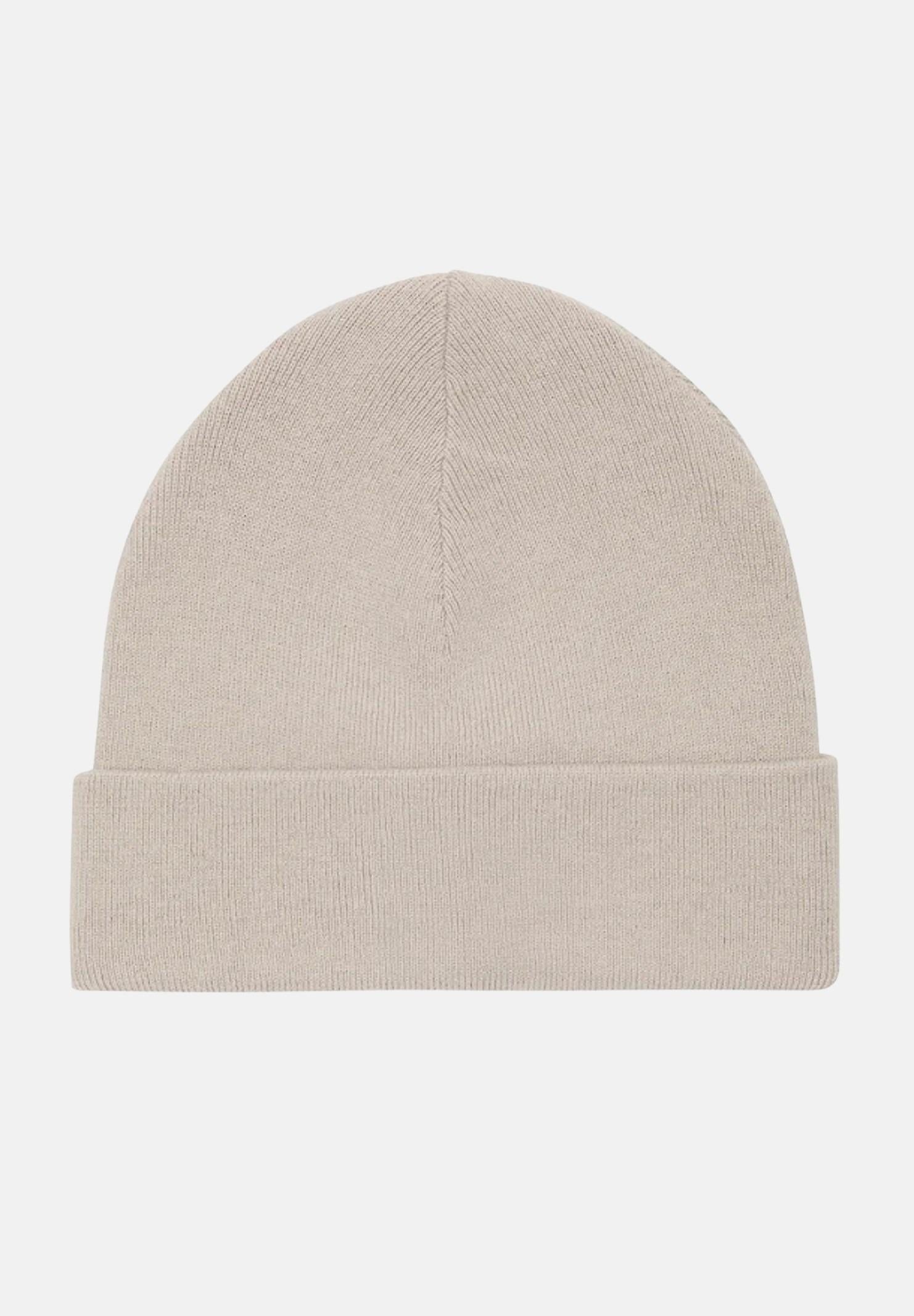 CALVIN KLEIN Berretto beige per uomo e donna con logo LV04D8020G RMU CALVIN KLEIN 