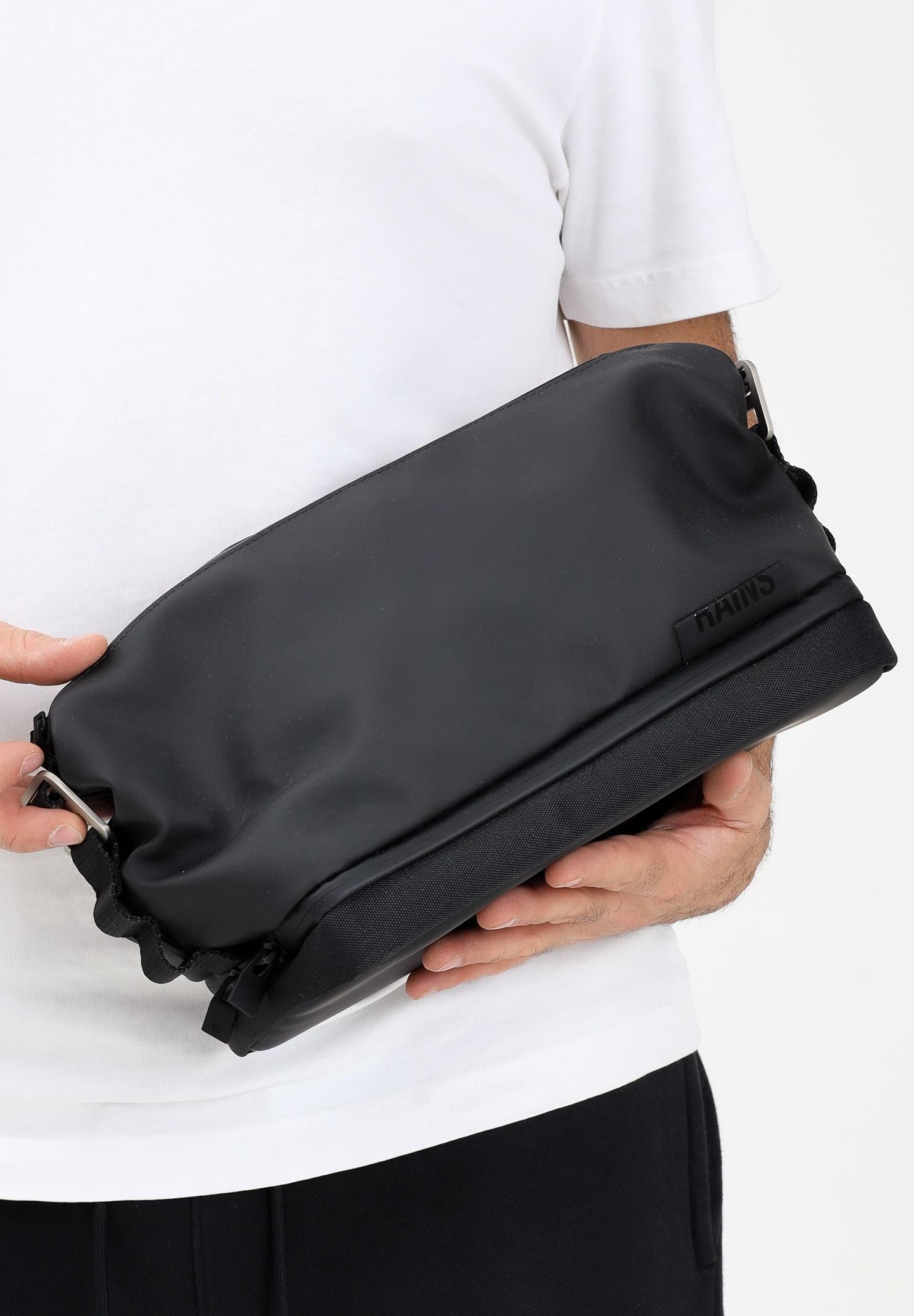 RAINS Pochette Otaru nera per uomo e donna RA12290 BLA RAINS 