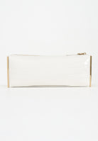 ELISABETTA FRANCHI Pochette bianco latte da donna con stampa cocco BS52A56E2 DZ9 ELISABETTA FRANCHI 