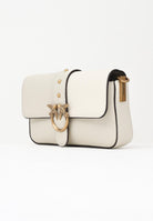 PINKO Borsa a tracolla Love One Slouchy Baby panna da donna 105353A2OX Z14Q PINKO 