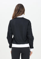 ADIDAS ORIGINALS Felpa con zip Heritage nera da donna HZ3743  ADIDAS ORIGINALS 