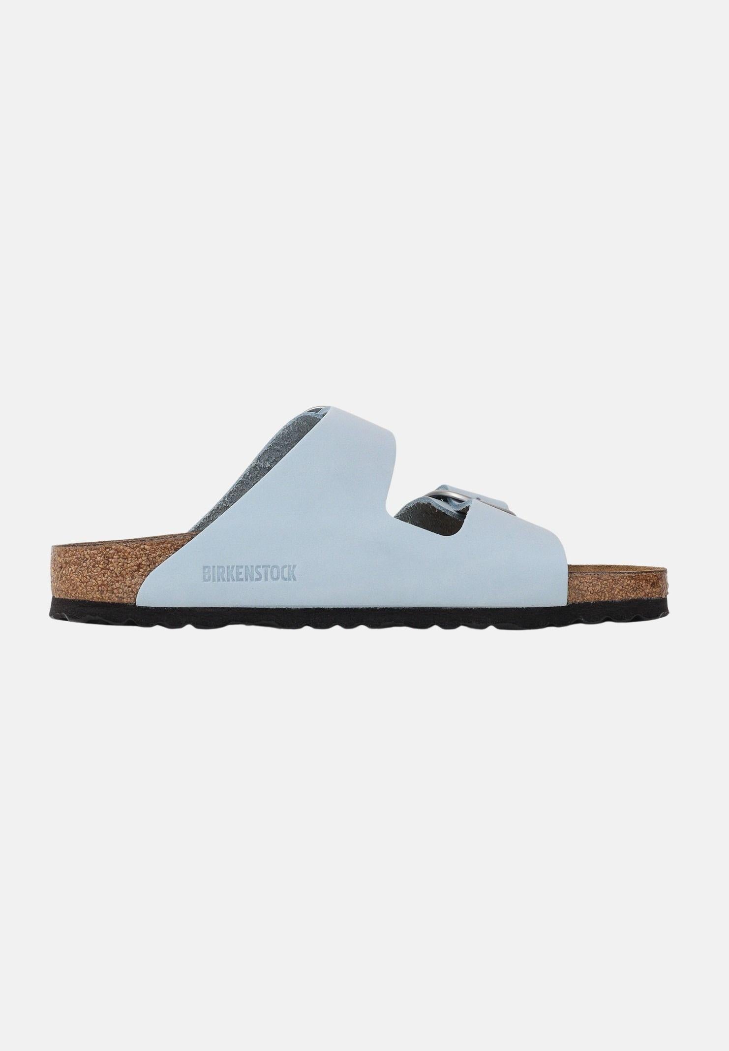 BIRKENSTOCK Ciabatte Arizona Big Buckle celesti da donna 1031860 . BIRKENSTOCK 