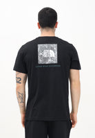 THE NORTH FACE T-shirt a manica corta NSE Box nera da uomo NF0A8C4U9431 . THE NORTH FACE 