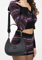 MARC ELLIS Borsa a spalla Flat Hero nera da donna FLAT-HERO BLLIGO MARC ELLIS 