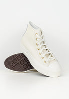 CONVERSE Sneakers Chuck Taylor All Star Lift Platform Golden Hits panna da donna A12764C  CONVERSE 