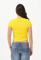 DSQUARED2 T-shirt a manica corta gialla per donna, ragazze e bambine con logo DQ3160D0AGG DQ220 DSQUARED2 