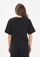 PUMA T-shirt a manica corta Essentials Elevated Relaxed nera da donna 691813 01 PUMA 