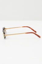 CRISTIAN LEROY Occhiali da sole con riflessi iridescenti per uomo e donna 15021 04 CRISTIAN LEROY 