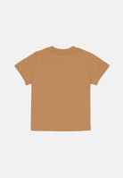 DSQUARED2 T-shirt a manica corta cammello da neonato con logo DQ2853D004G DQ730 DSQUARED2 