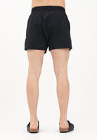 DSQUARED2 Shorts mare nero da uomo con fascia elastica logata D7B646260 001 DSQUARED2 