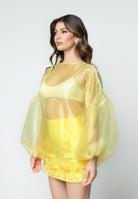 SANTAS Blusa LEMON PIE gialla da donna PV25015 GIALLO SANTAS 