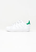 ADIDAS ORIGINALS Sneakers Stan Smith Elastic Laces bianche da neonato JP9723  ADIDAS ORIGINALS 