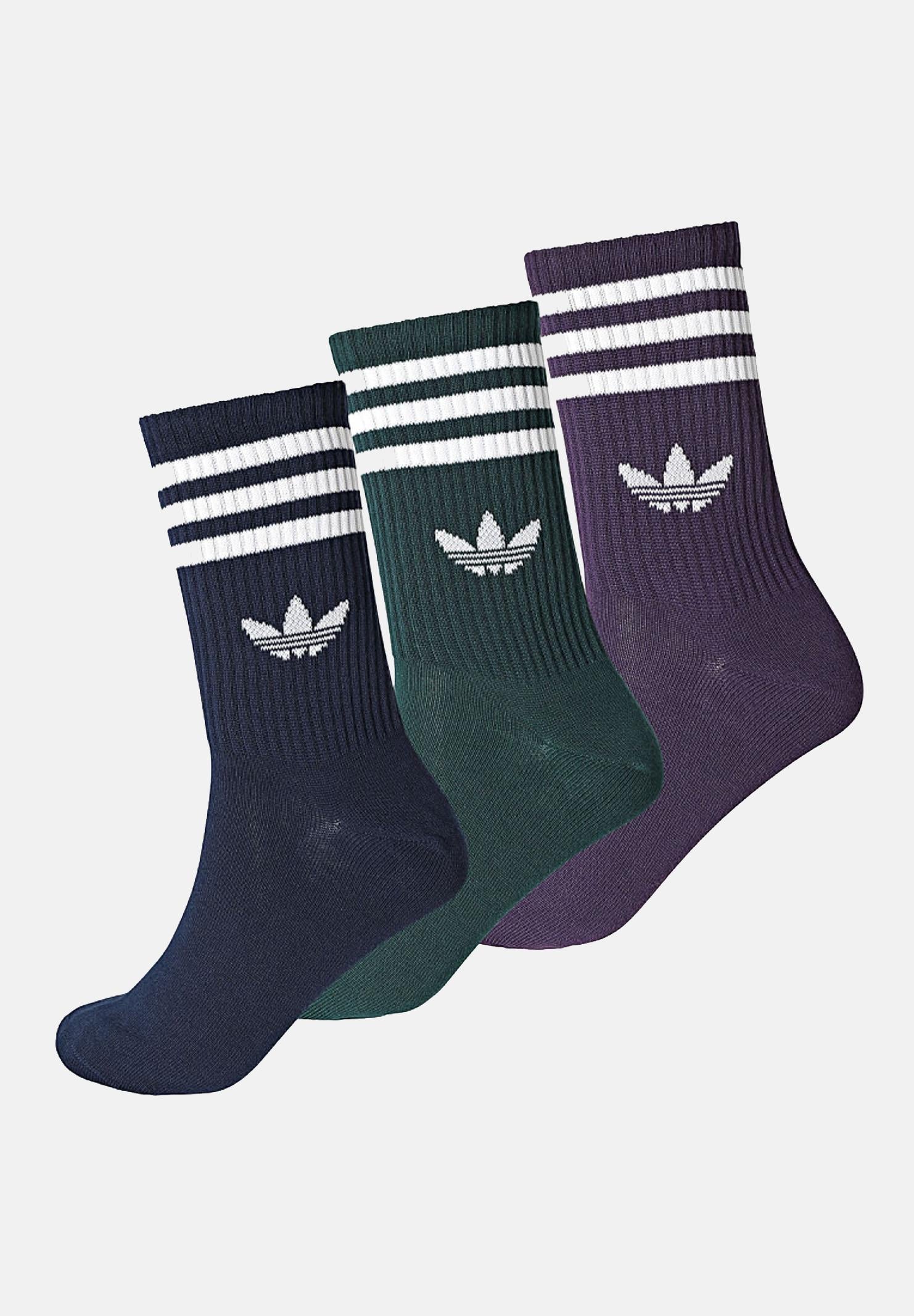 ADIDAS ORIGINALS Calzini (3paia) 3-stripes multicolor per uomo e donna JZ4943 . ADIDAS ORIGINALS 