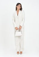 ARMANI EXCHANGE Pantalone panna da donna con piega XW000660AF16142 U1003 ARMANI EXCHANGE 