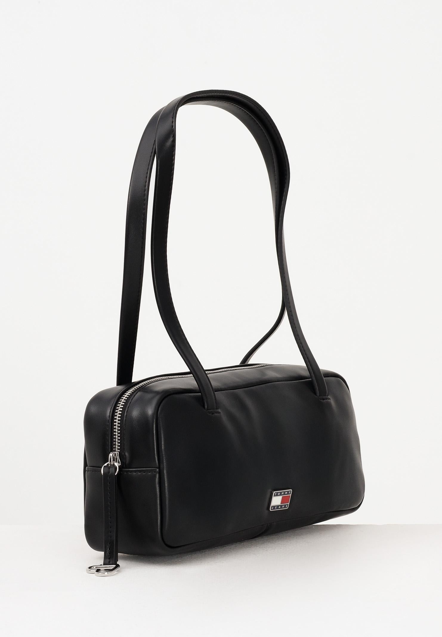 TOMMY JEANS Borsa a spalla CITY nera da donna AW0AW18075 BDS TOMMY JEANS 