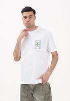LACOSTE T-shirt a manica corta bianca da uomo in jersey pesante ricamato TH1716 001 LACOSTE 