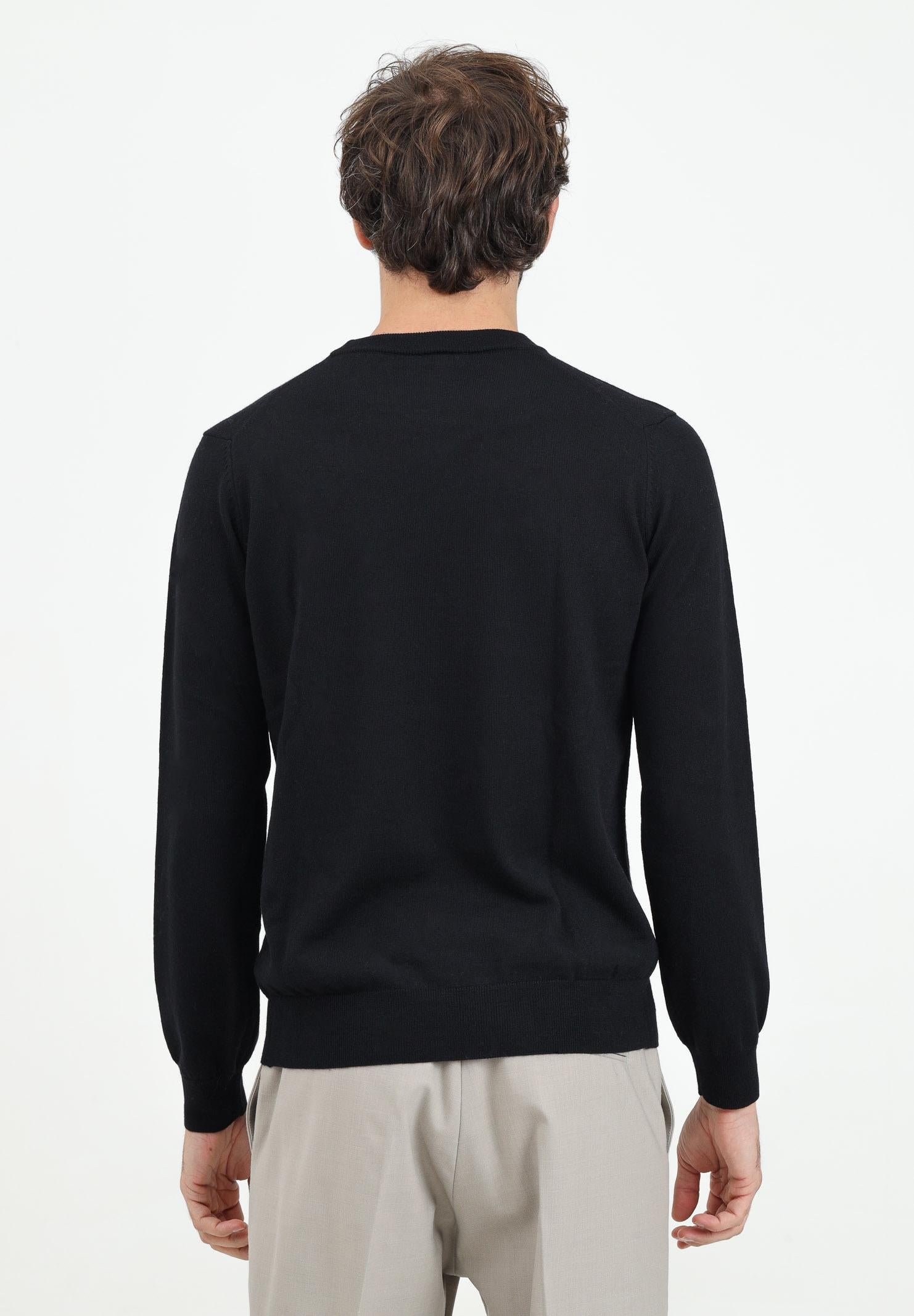 LACOSTE Maglioncino girocollo nero da uomo AH3225 031 LACOSTE 