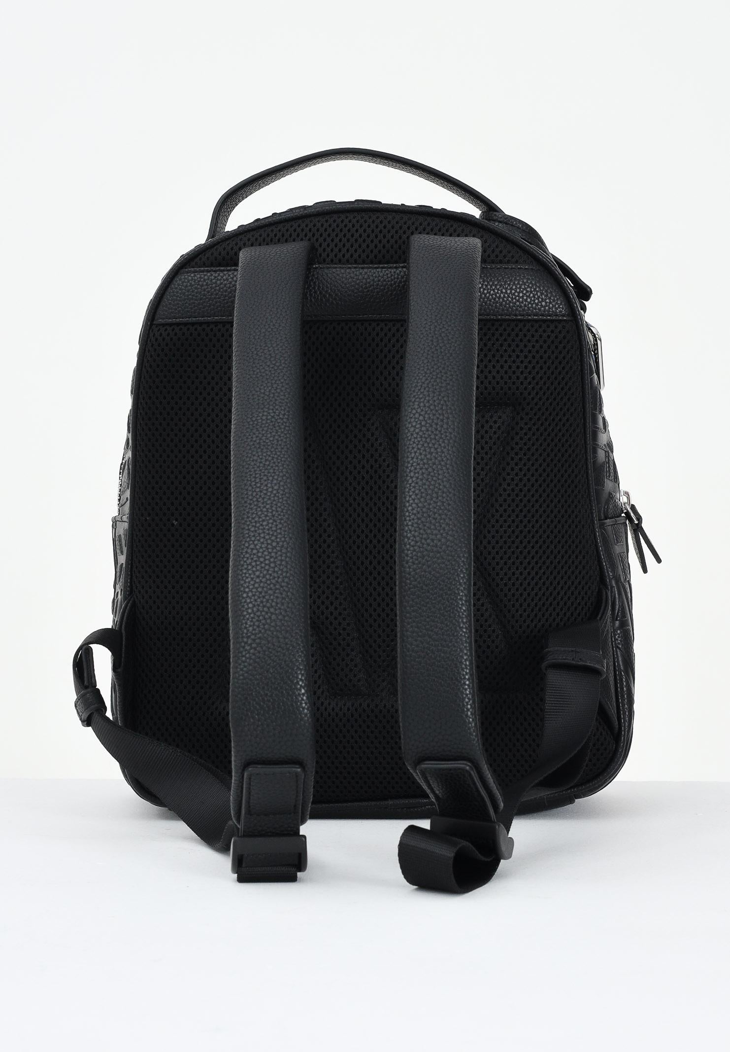 ARMANI EXCHANGE Zaino nero da donna con logo all-over XW002234AF15774 UC001 ARMANI EXCHANGE 