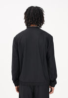 EA7 Felpa con zip nera da uomo con lavorazione micro-texture 7M001338AF21099 UC001 EA7 