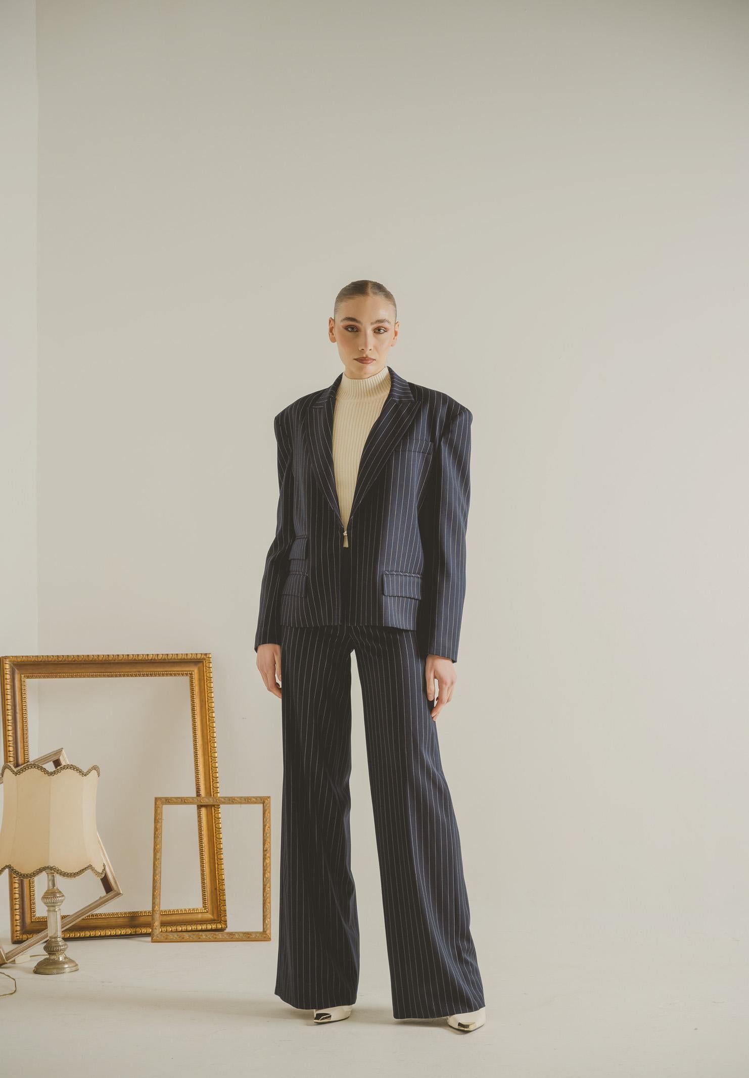 SANTAS Giacca OMBRE blu da donna PV2619 BL SANTAS 