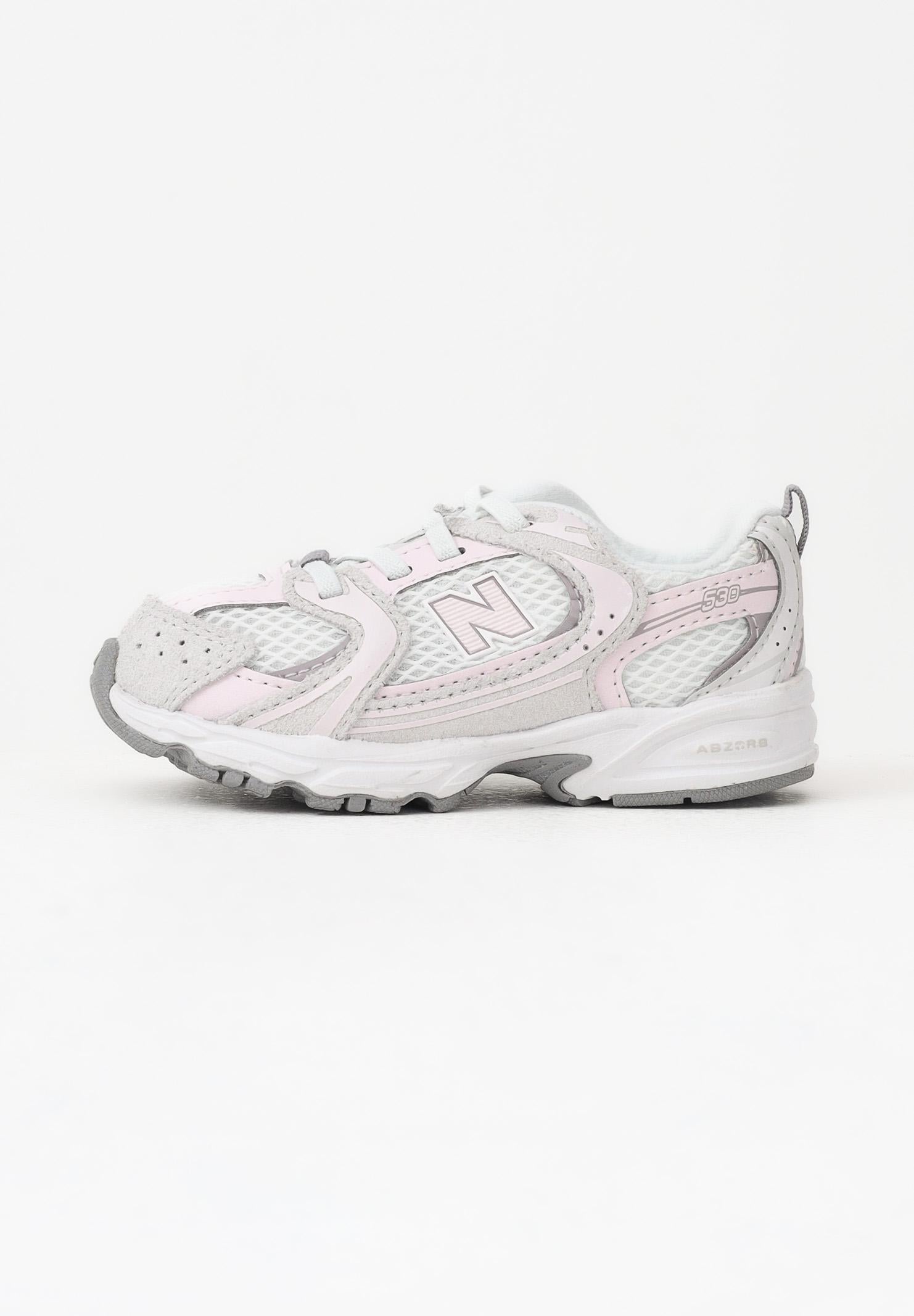 NEW BALANCE Sneakers 530 Bungee Lace rosa da neonato I530851 . NEW BALANCE 