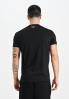 DSQUARED2 T-shirt a manica corta nera da uomo con logo sul retro D9M206030 001 DSQUARED2 